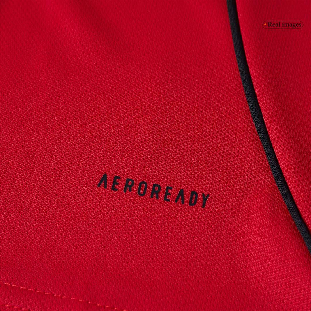 Manchester United Home Long Sleeve Soccer Jersey 2025/26