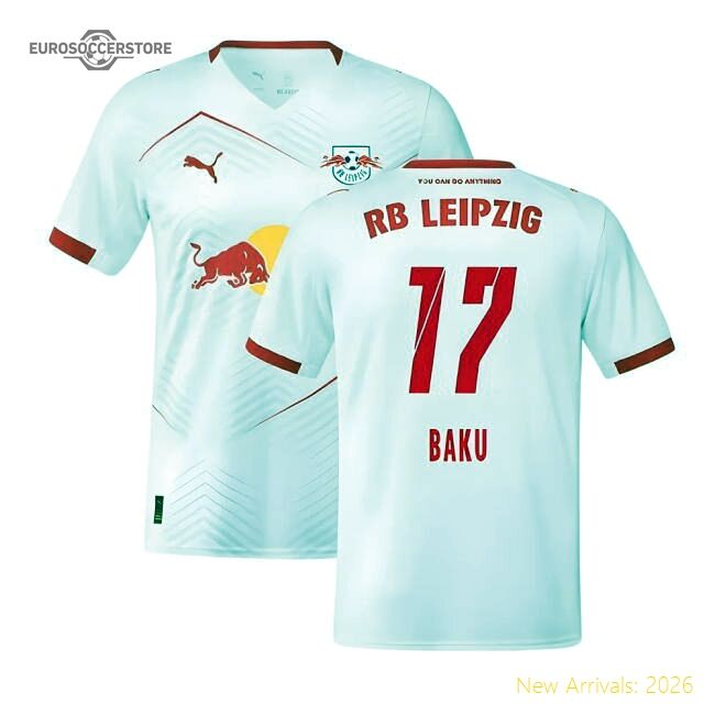 Performance 2025-2026 Red Bull Leipzig Home Shirt (Baku 17)
