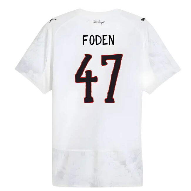 2025-2026 KIDSUPER x Manchester City CWC Authentic Shirt (White) (Foden 47)