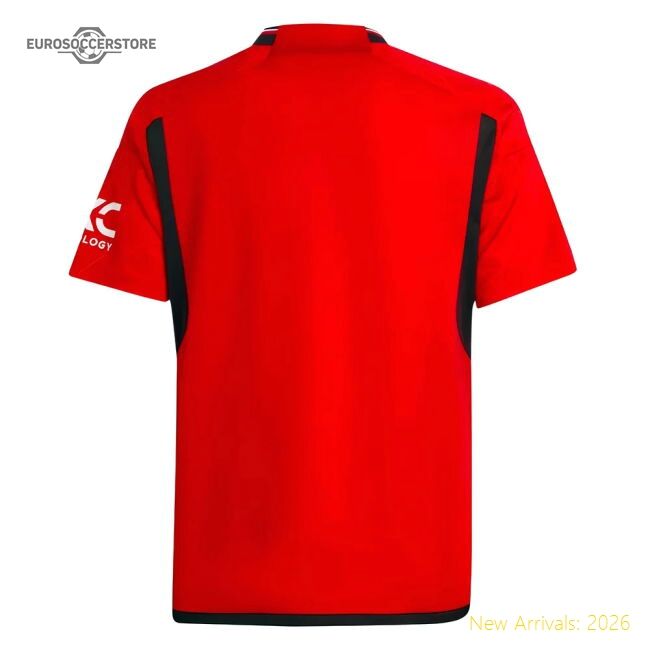 Official 2023-2024 Man Utd Home Shirt (kids) - Premium Quality