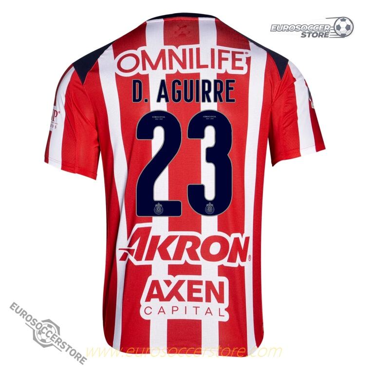 Chivas 25-26 Home Jersey D. AGUIRRE #23