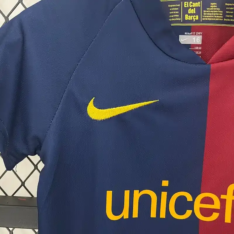 2008-2009 Kids Barcelona Jersey retro kit