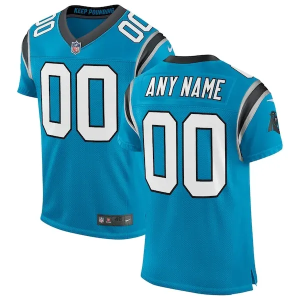 None Carolina Panthers Elite Jersey - Blue | NFL Player Jersey