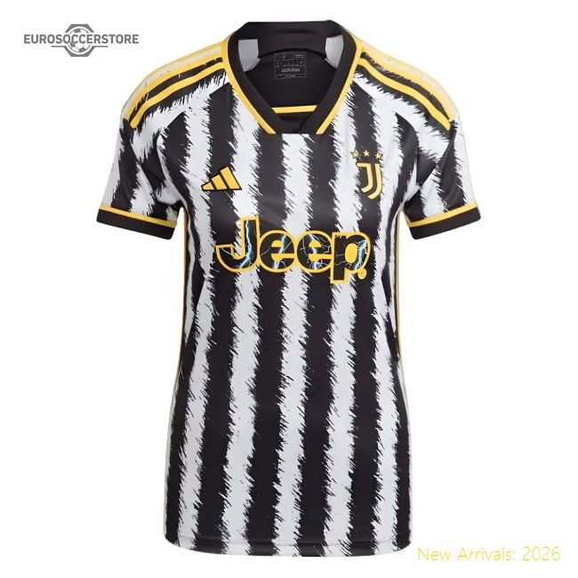 2023-2024 Juventus Home Authentic Jersey Kappa Kombat Flexible