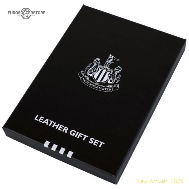 Authentic Newcastle United Fc Leather Wallet, Fob & Pen Set - Premium