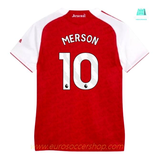 2025-2026 Arsenal Authentic Home Shirt (Womens) (Merson 10)