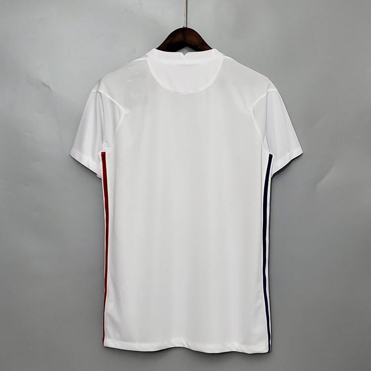 20-21 FRANCE EURO 2020 SOCCER JERSEY AWAY WHITE FOOTBALL SHIRT -