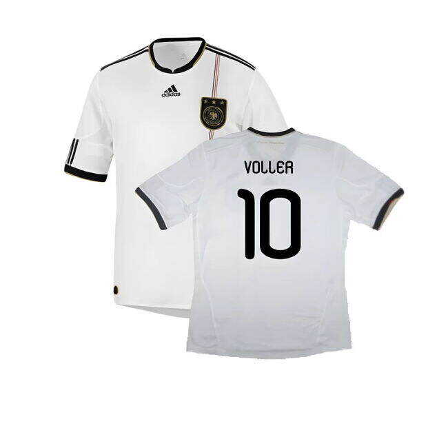 Affordable Germany 2010-11 Home Shirt ((Excellent) XL) (VOLLER 10) As A Gift