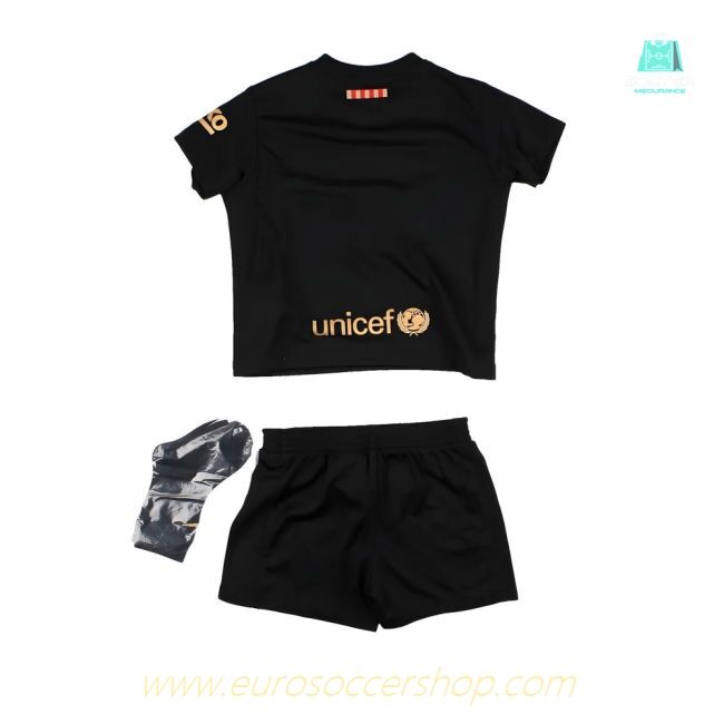 2020-2021 Barcelona Away Baby Kit (MESSI 10)