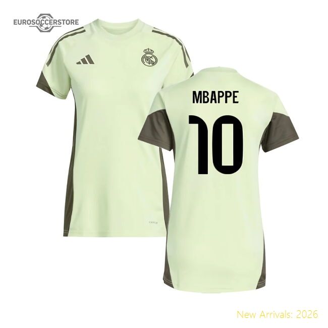 Luxury 2025-2026 Real Madrid Training Jersey (almost Lime)