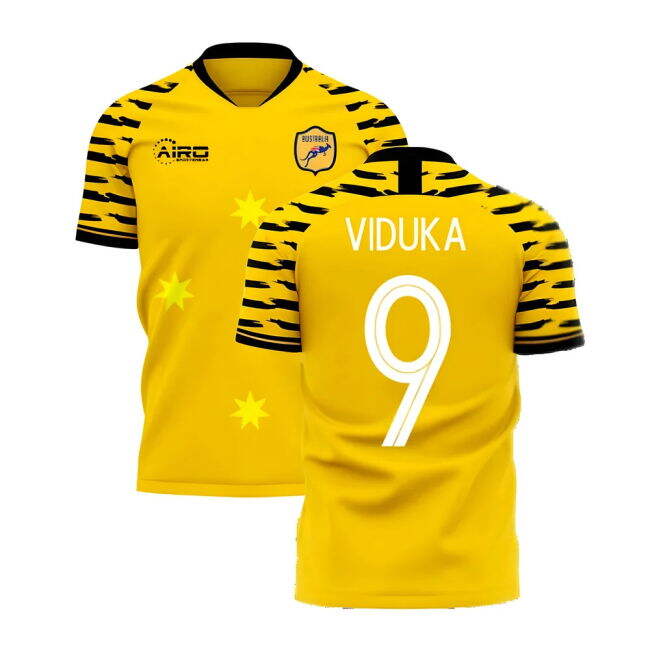 Replica Quality Australia Home Fan Shirt (Adults) (VIDUKA 9) (1)