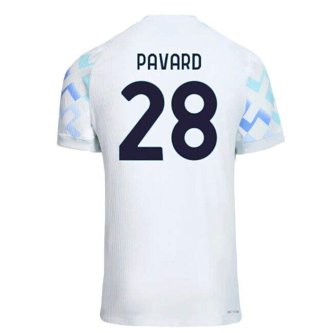 Match Quality Inter Inter Milan Authentic Away Shirt Pavard #28 Mo...