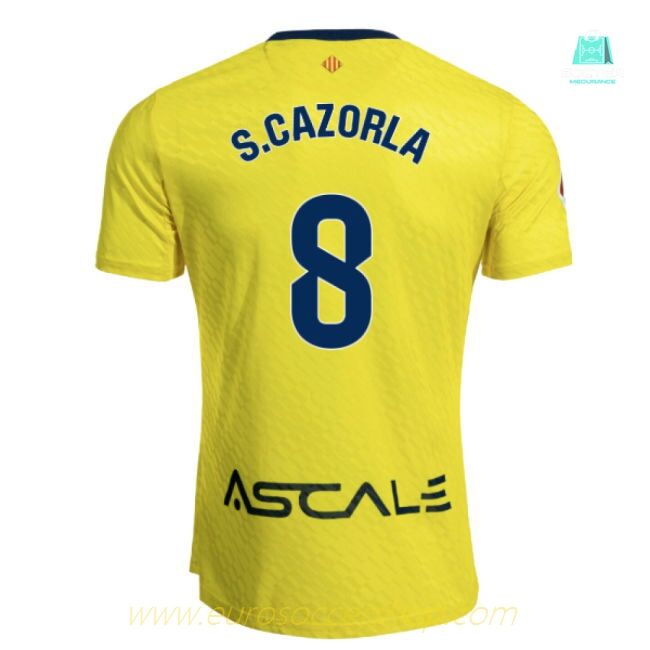 2025-2026 Villarreal Home Shirt (S.Cazorla 8)
