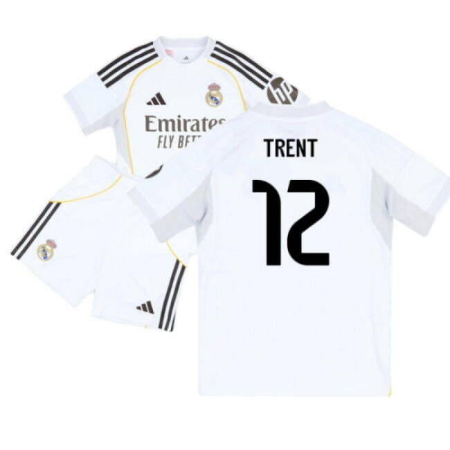 Real Madrid (rm) Official 2025-2026 Home Soccer Jersey - Var1-2