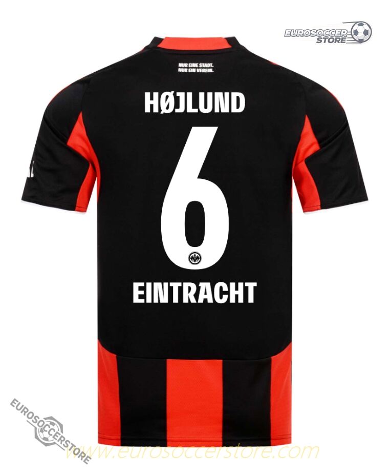 Eintracht Frankfurt 25-26 Home HØJLUND 6 Jersey