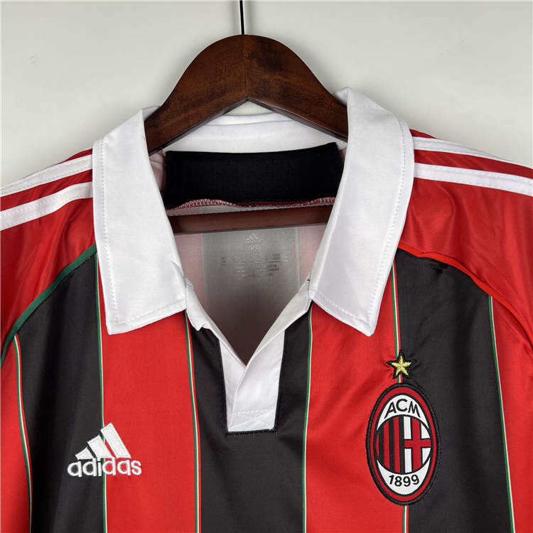 Licensed AC Milan 1213 Retro Home Shirt - Official Replica 8875
