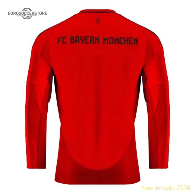 2024-2025 Bayern Munich Long Sleeve Main Jersey (musiala 42)