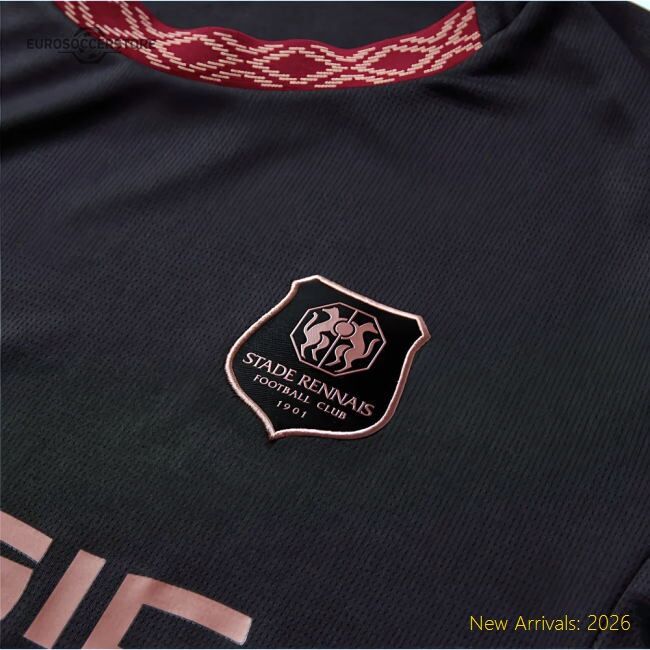 Official High-Quality 2025-2026 Stade Rennais Third Shirt
