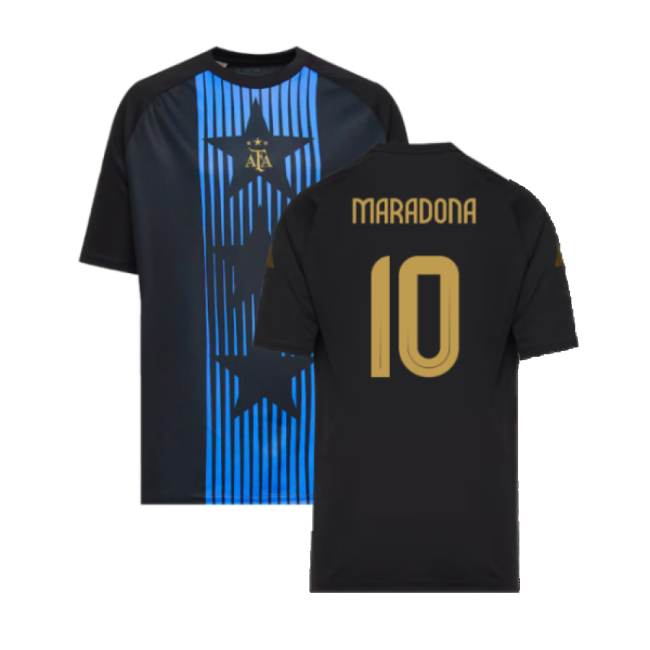 Kids MARADONA 10 Argentina A Team Top Tier Home Pro Shirt