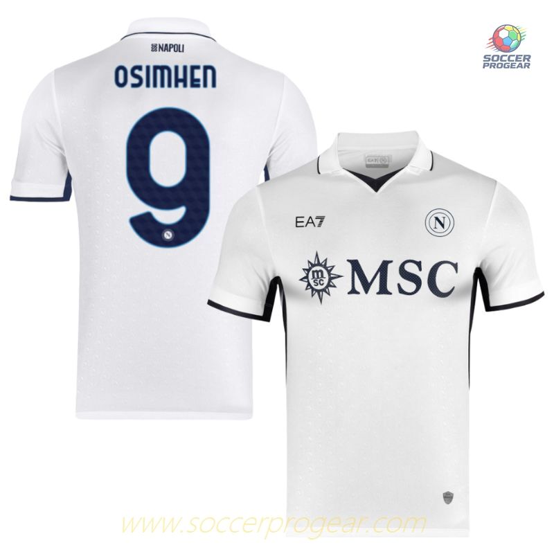 Naples Away Team Football Jersey 2024/25 Collection Osimhen