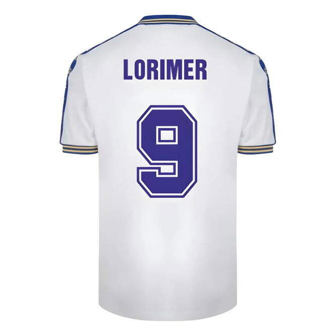 Chic Leeds Leeds United 1978 Admiral Retro Football Shirt (Lorimer ...