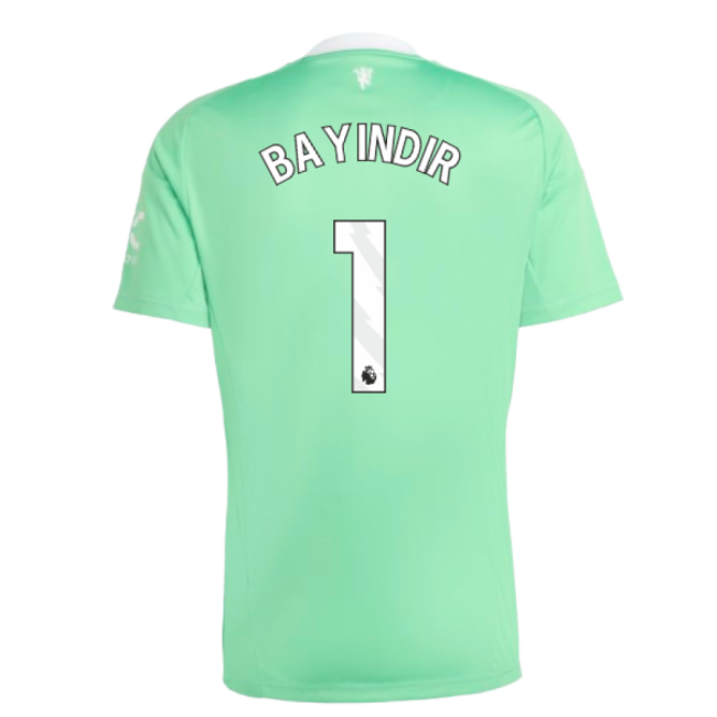 2025-2026 Man Utd Third Goalkeeper Shirt (Green) (Bayindir 1) - gam...