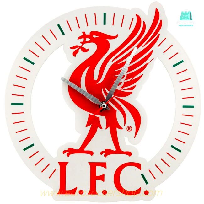 Liverpool FC Die-Cast Metal Wall Clock