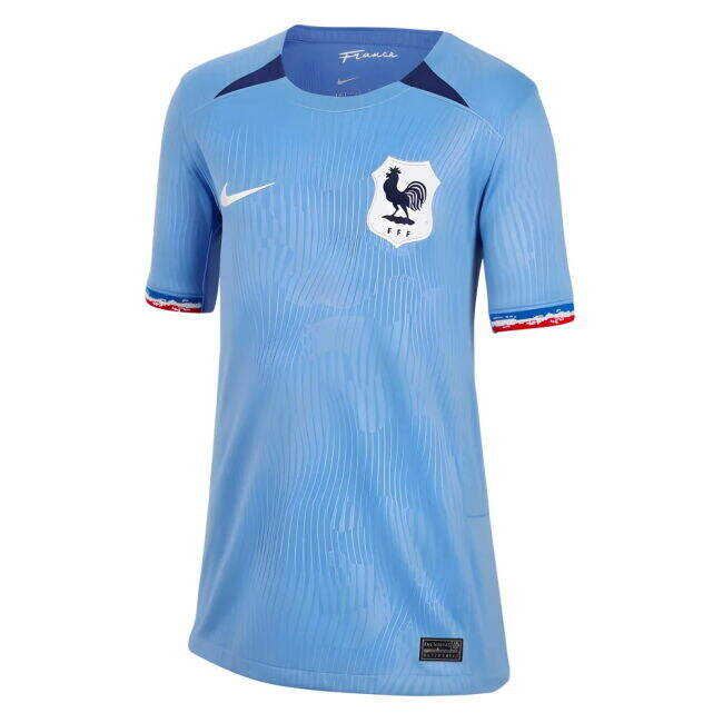 Advantages 2023-2024 France Home Shirt (Kids) (Renard 3) From China