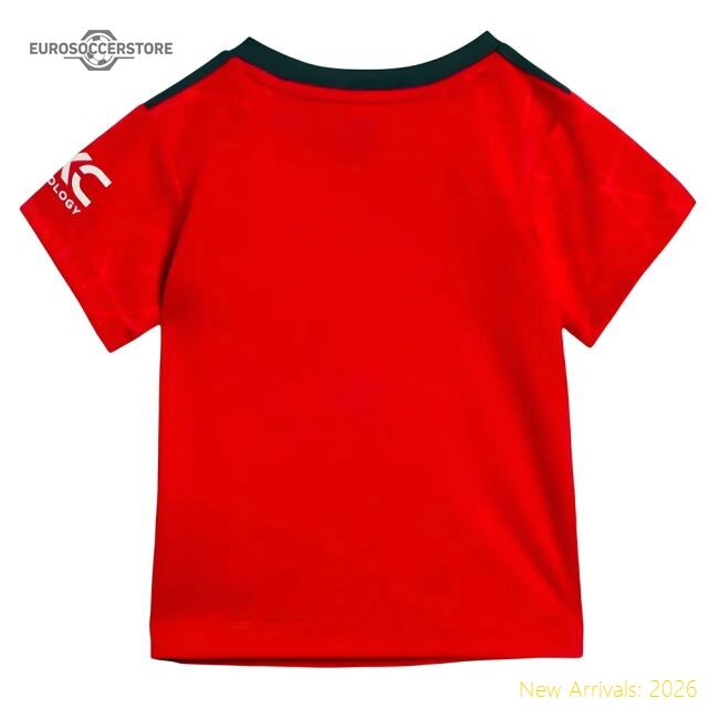 Premium 2023-2024 Man Utd Home Baby Kit - Premium Quality Football
