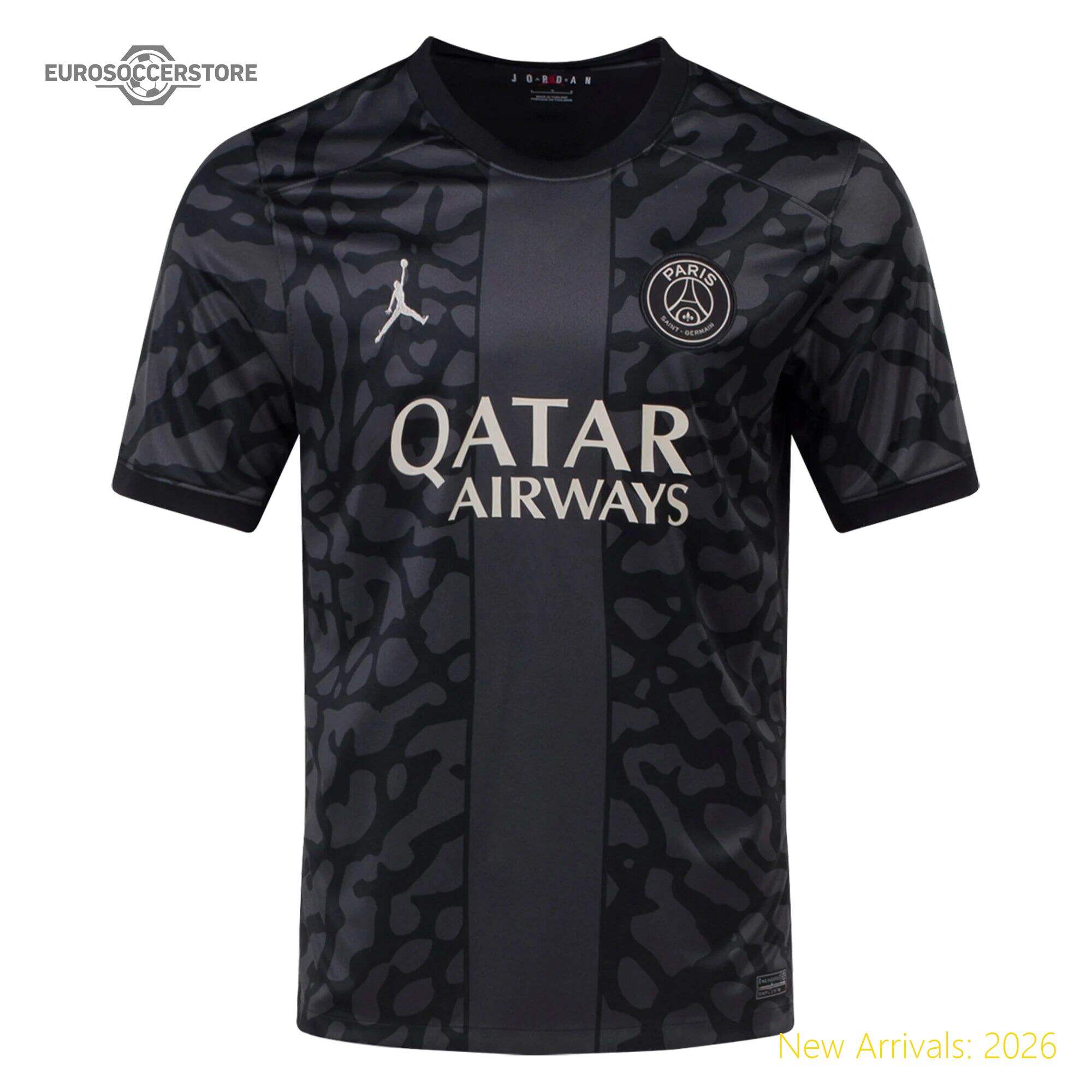 League Approved Kids Psg Team Top-grade Third Jersey 2023
