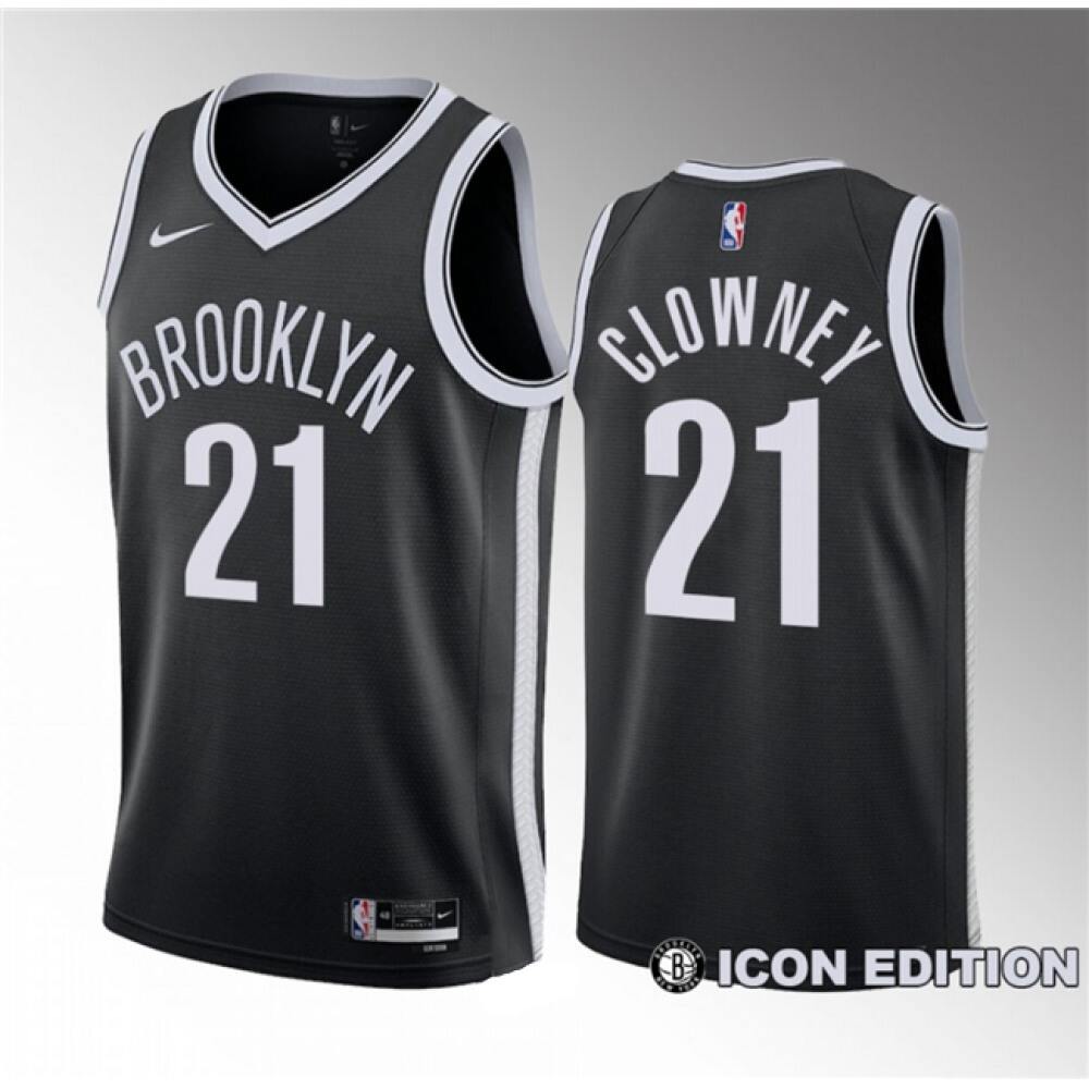 Jersey Brooklyn Nets 21 - Black - NBA Collection