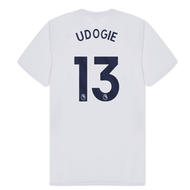 Tottenham Hotspur Poly T-shirt (White) (Udogie 13)