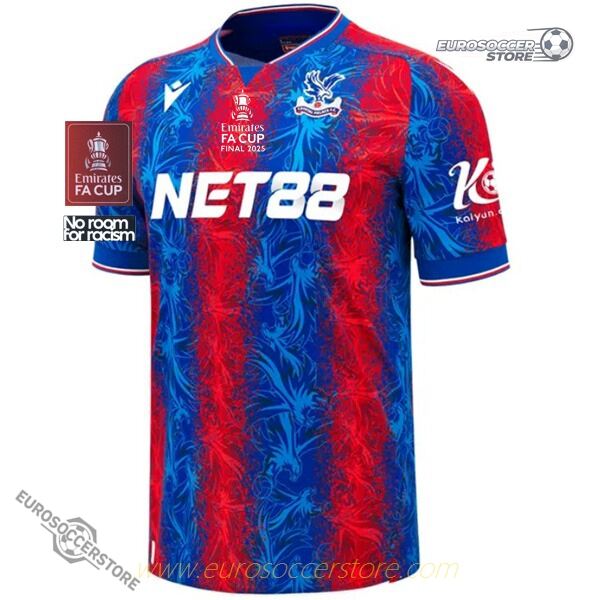 24-25 Season FA Cup Final Crystal Palace DOUCOURE No.28 Jersey
