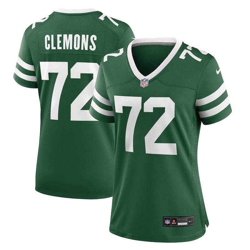 None Micheal Clemons New York Jets Great Value Authentic Jersey