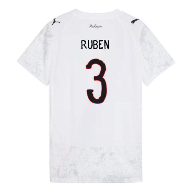2025-2026 KIDSUPER x Manchester City CWC Shirt (White) - Womens (Ruben 3)