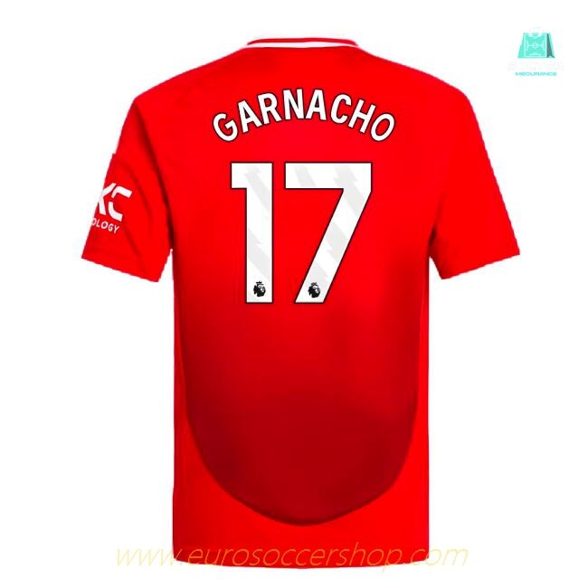 2024-2025 Man Utd Home Shirt (Kids) (Garnacho 17)