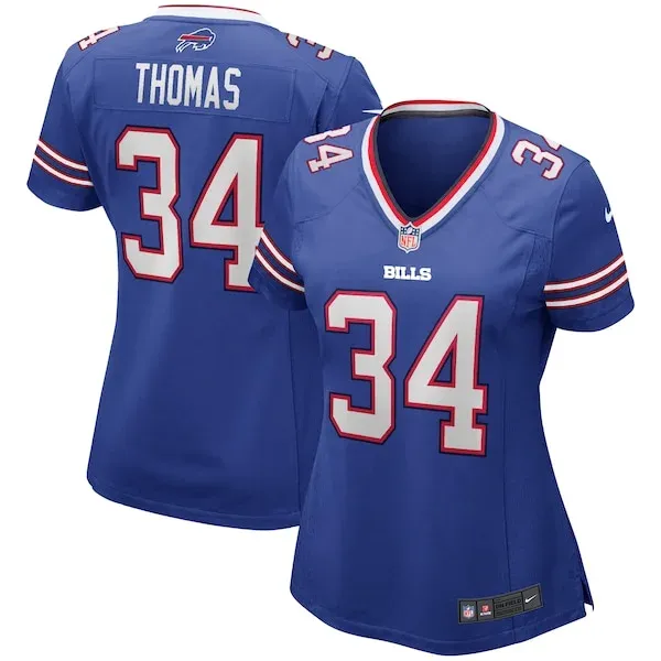 None Game NFL Jersey - Royal | Top-Grade Football Apparel | NFL Footba