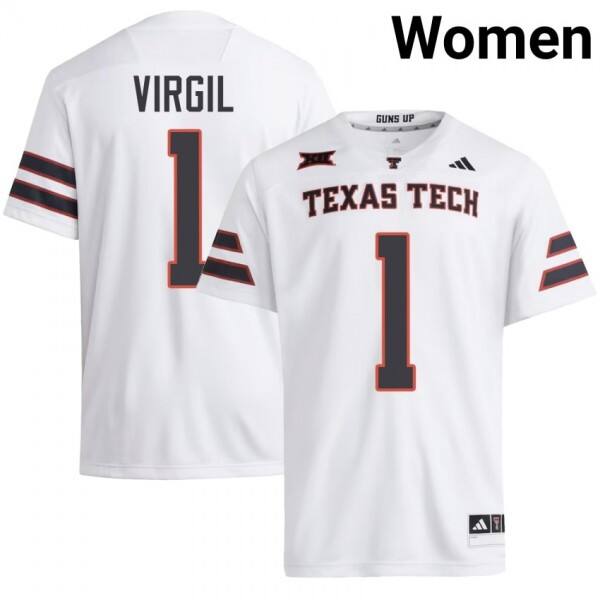 Women Ncaa Team #1 Reggie Virgil Premium Jersey - Budget