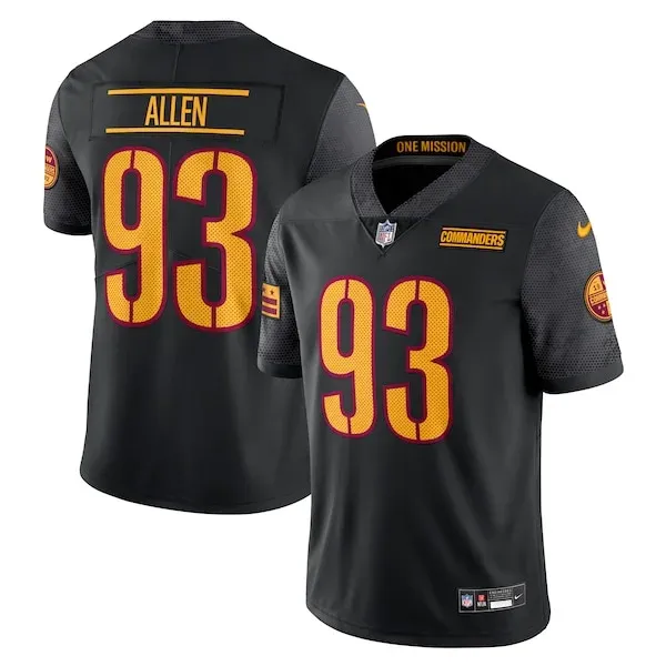 Performance None Limited Jersey - Premium Black NFL Fan Jersey | Ga...