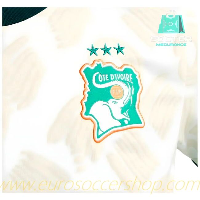 2024-25 Collection Ivory Coast Away Kit Fan Edition