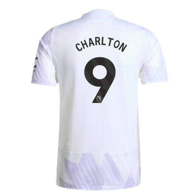 Pro-Grade Man Utd 2025-2026 Man Utd Authentic Away Shirt (Charlton 9)