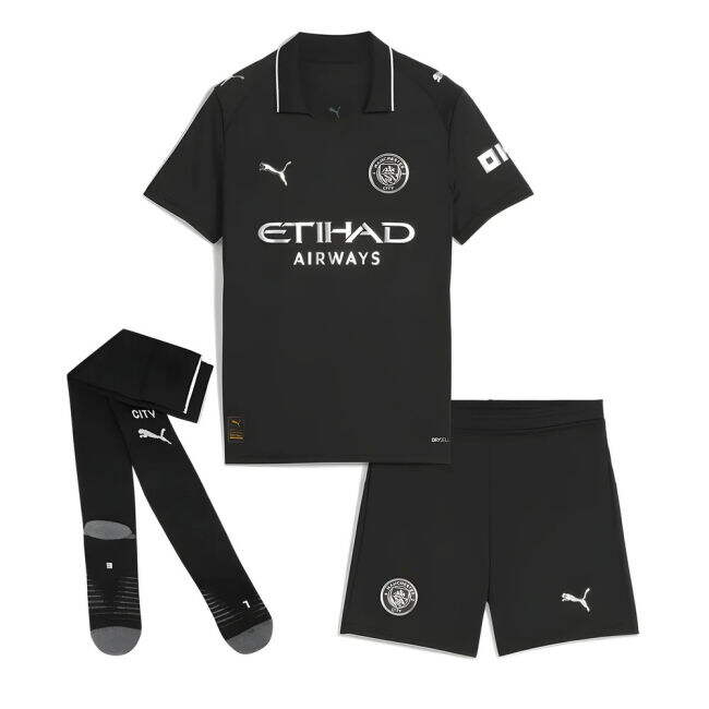 Man City 2025-20 Away Football Shirt Signature M