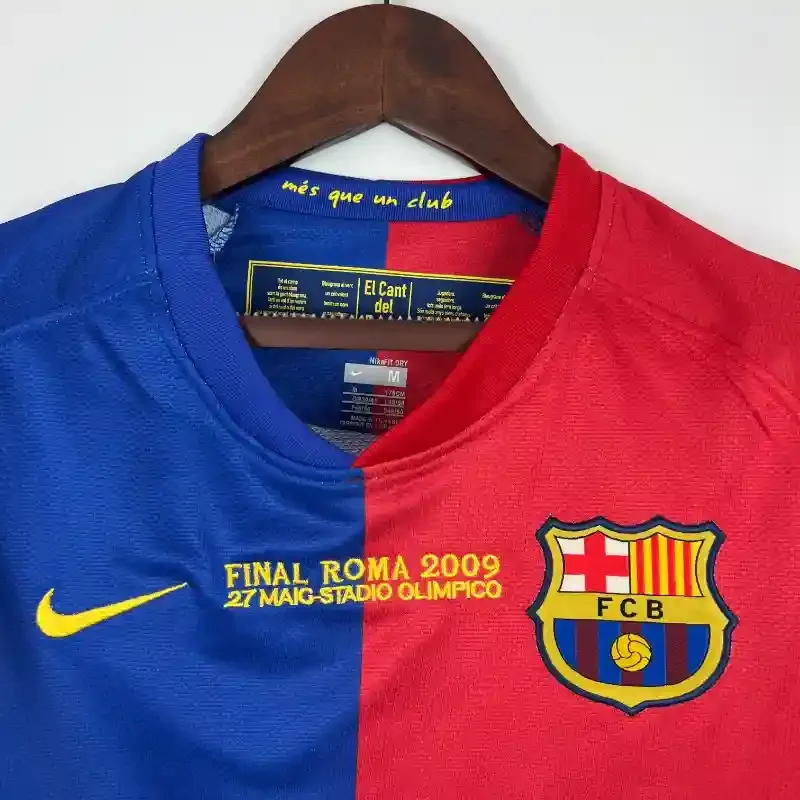 2008-2009 Barcelona UEFA League retro kit