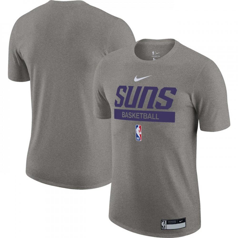 Men's Phoenix Suns Grey 2022/23 Legend On-Court Practice Performance T-Shirt