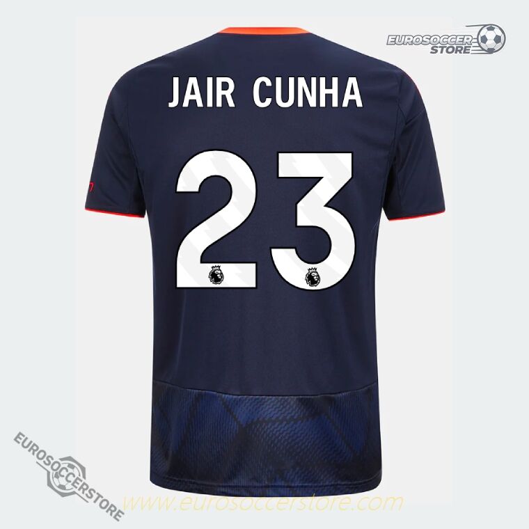JAIR CUNHA's 23 Third Jersey for Nottingham Forest in the 25-26 season