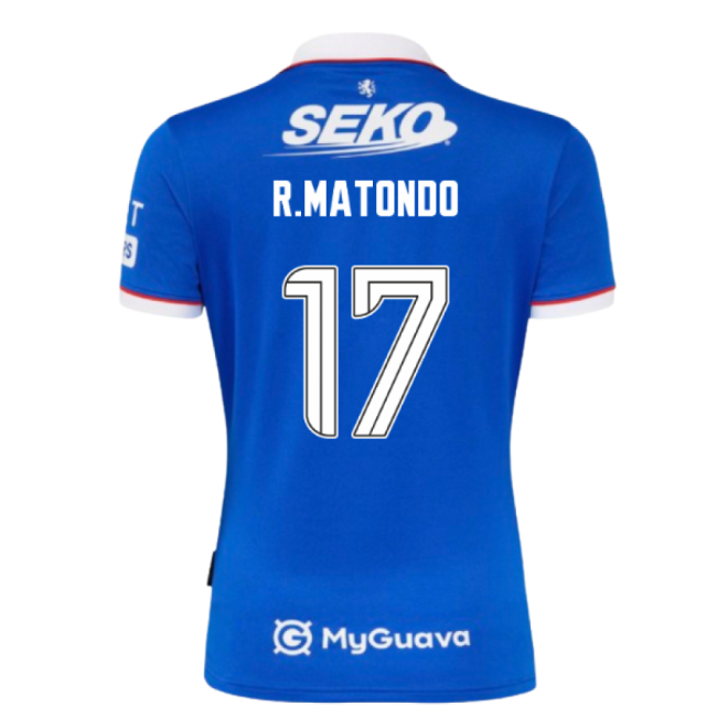High Quality Rangers Fc Matondo 1 #7 Modern Official Merchandise (v5)