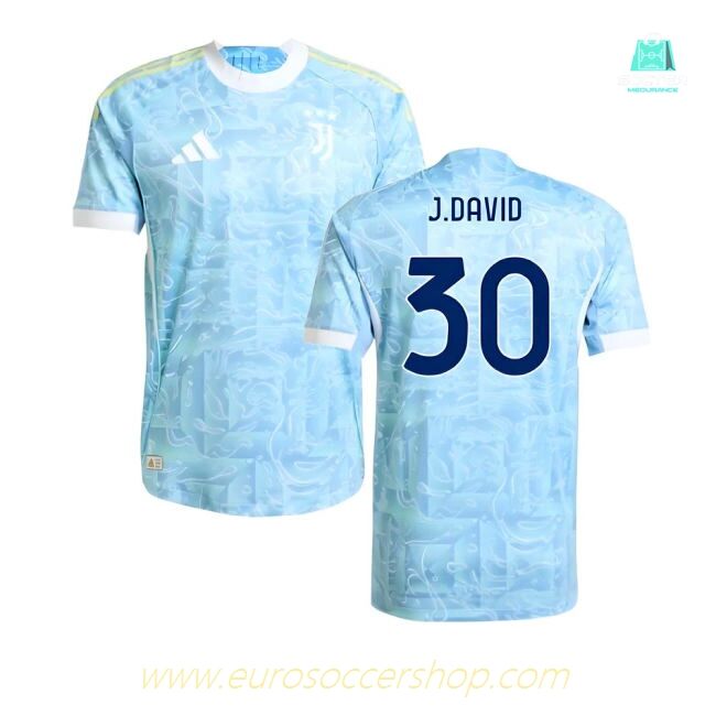 2025-2026 Juventus Authentic Away Shirt (J.David 30)