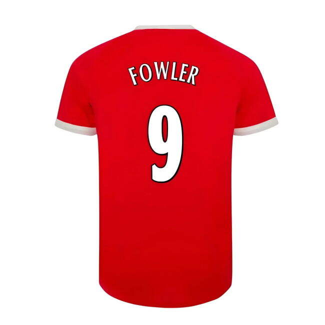 Authentic Licensed Liverpool FOWLER 9 2001 2001-2003 Liverpool Retr...