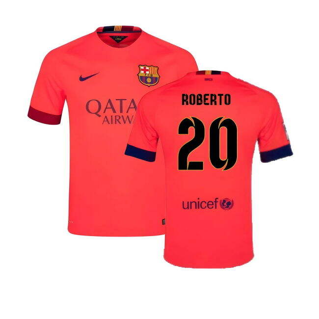 Barcelona 2014-15 L football Shirt (Unisex