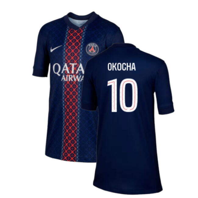 Kids PSG Home Jersey 2025-2026 #69